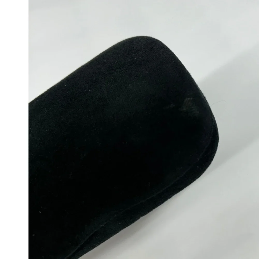 Gucci Black Velvet Hard Shell Sunglasses Case Eyeglasses Case Only